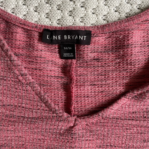 Lane Bryant womens pink T-shirt - Picture 4 of 6